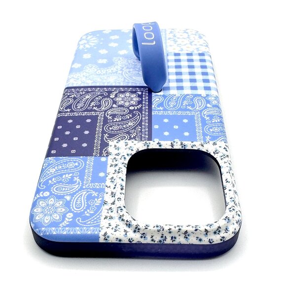 NWT Loopy BANDANA BLUES iPhone 15 Pro Max Phone Case - Picture 7 of 8